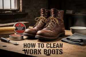 How to Clean Work Boots Properly (No Damage) | Step-By-Step Guide