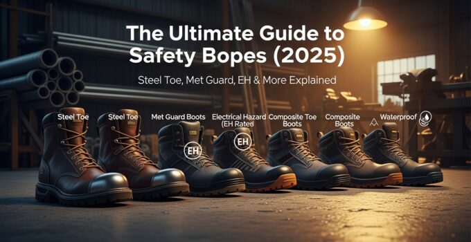 Guide to Safety Boots: Steel, Met Guard, EH Explained