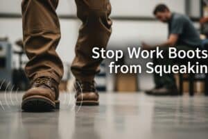 How to Stop Work Boots from Squeaking: 5 Fixes from Simple to Serious