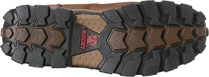 Durable outsole of a Rocky boot