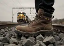 Best Work Boots for Walking on Railroad Ballast (The Survival Guide)