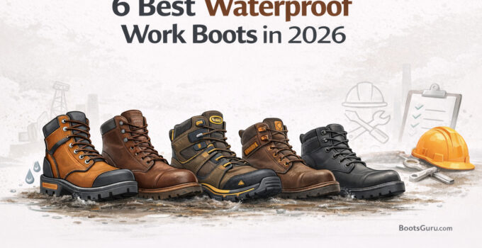 Six best waterproof work boots for 2026