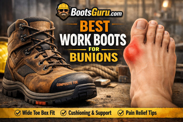 Best Work Boots for Bunions