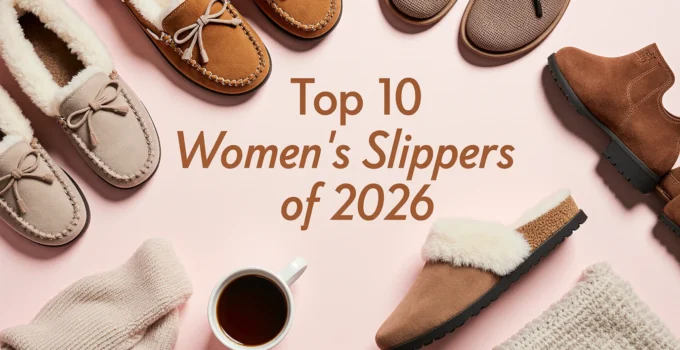 Stylish women's slippers for 2026.