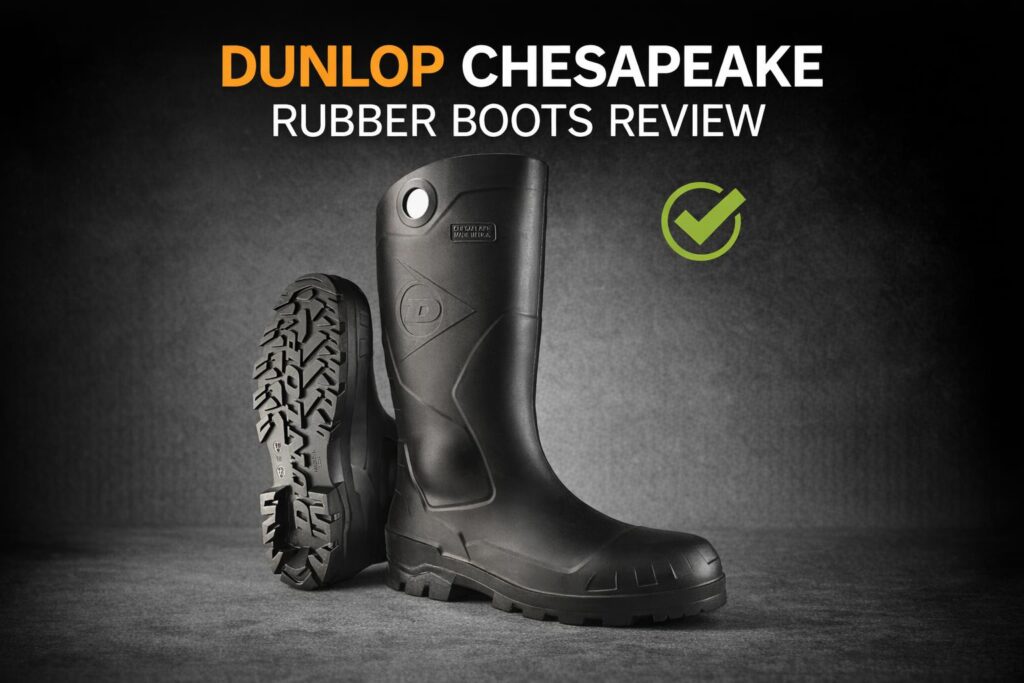 Dunlop Chesapeake rubber boots review