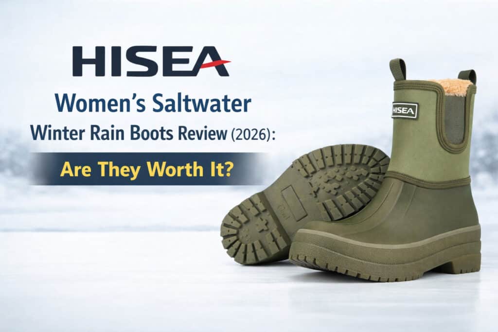 Saltwater Winter Rain Boots for Women - HISEA.