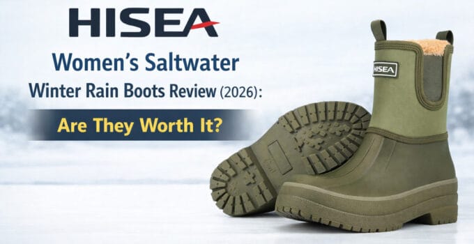 Saltwater Winter Rain Boots for Women - HISEA.