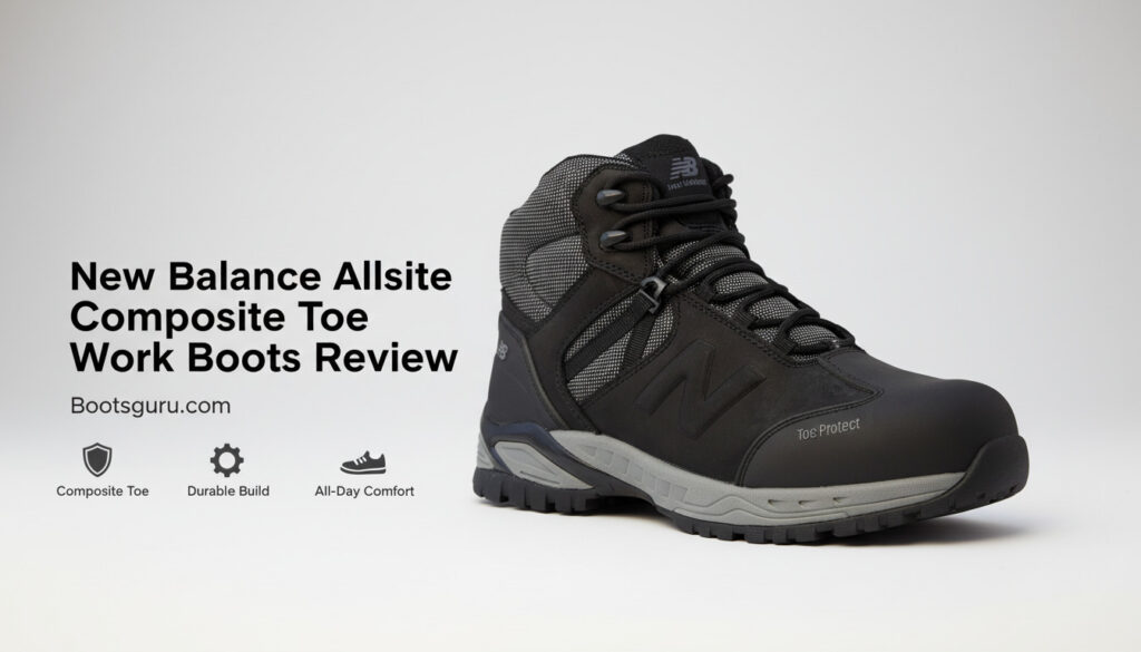 New Balance Allsite composite toe work boots