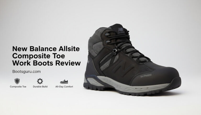 New Balance Allsite composite toe work boots