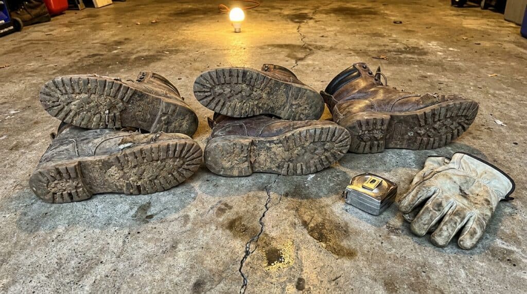 work boots lined up 20260925103059