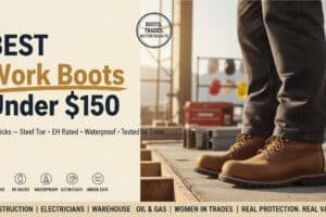 Best Work Boots Under $150 (2026): 10 Picks Tested