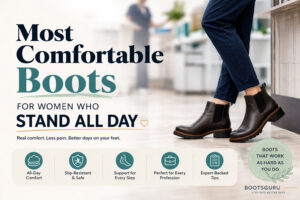 Most Comfortable Boots for Women Who Stand All Day (2026): 10 Picks for Every Job