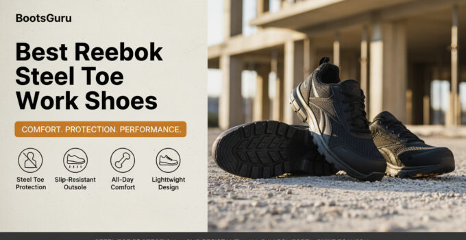 reebok steel toe work shoes