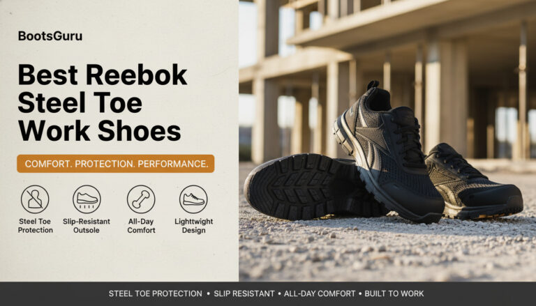 reebok steel toe work shoes