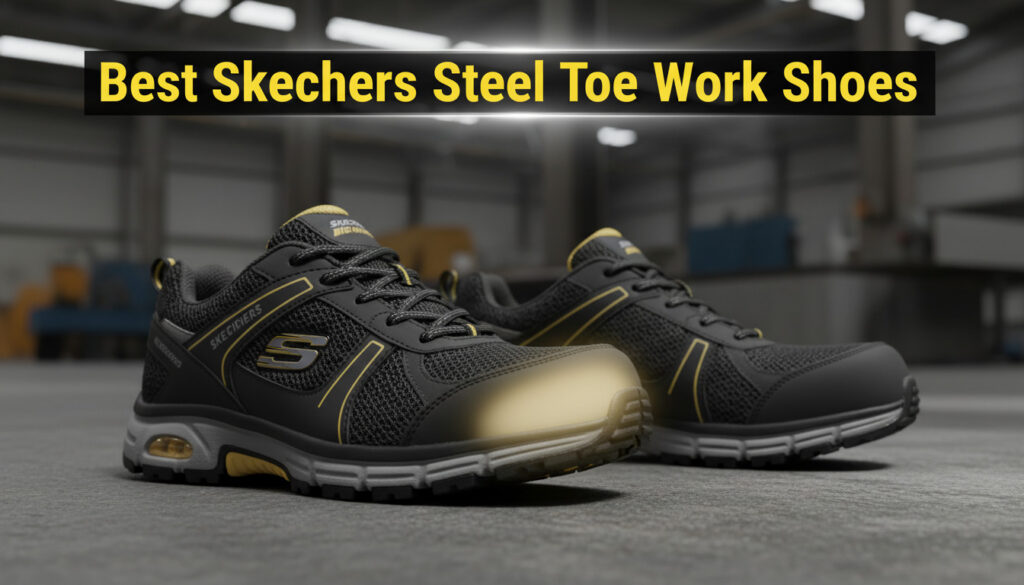 Skechers steel toe work shoes
