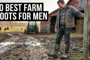 10 Best Farm Boots for Men (2026)   By Sole, Shaft & Role