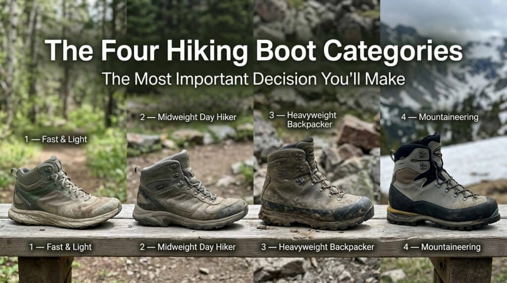 Hiking Boot Categories