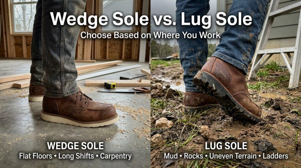 work boot sole comparison 202607272213