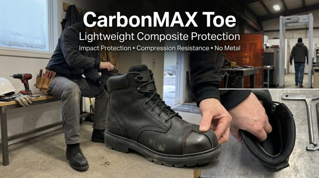 worker inspecting work boot toe 202607272212