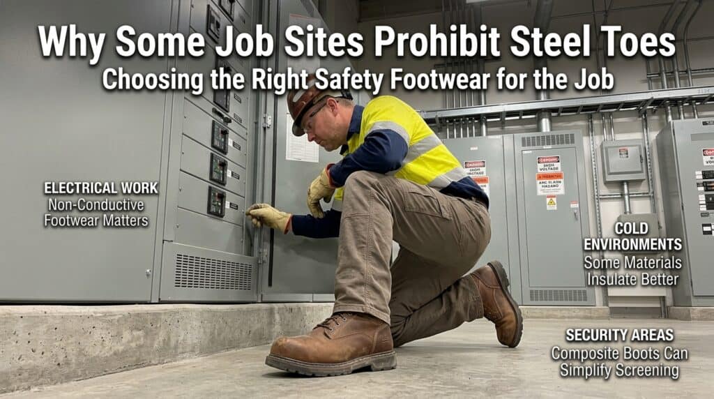 electrician wearing safety boots… 202608061529