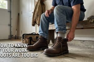 How to Know If Your Work Boots Are Too Big (And What to Do About It)