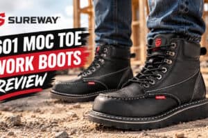 SUREWAY 601 Moc Toe Work Boots Review (2026): A Budget Thorogood Alternative?