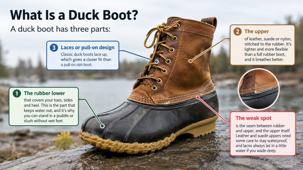 duck boot anatomy guide