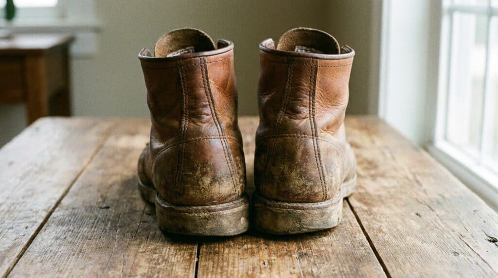 work boots on table 20261023081807