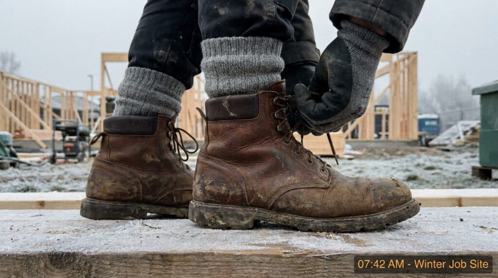 Keep Your Feet Warm in Work Boots